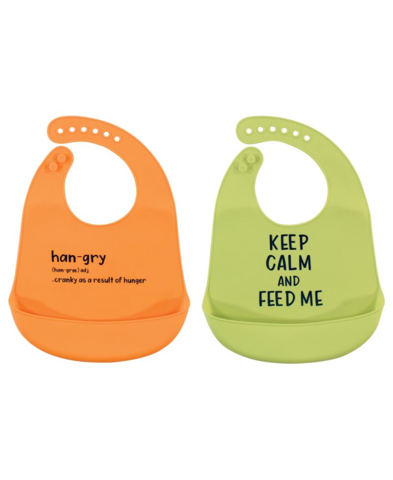 Unisex Soft Silicone Feeding Bibs