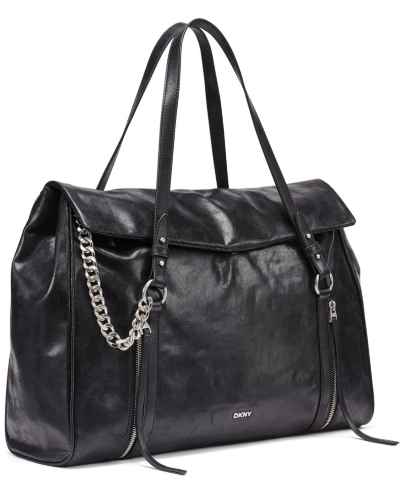 Skye Large Snap Closure Satchel Handbag