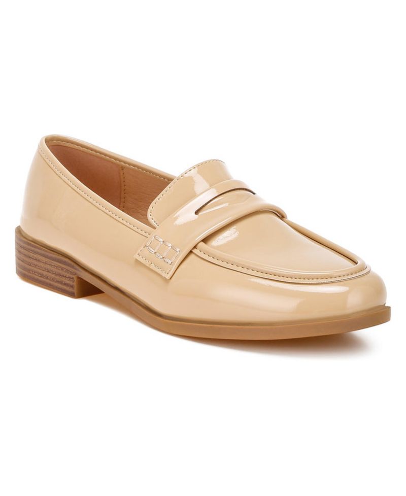 Womens Mogul Penny Strap Detail s Loafer