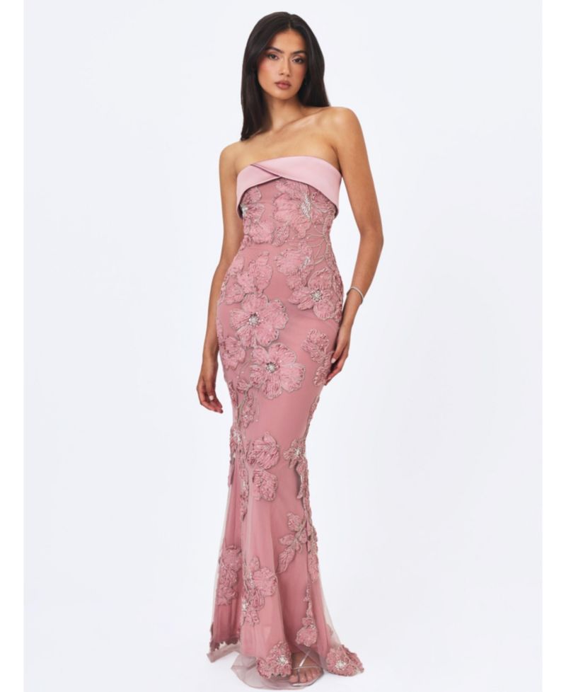 Women's Raphaela Corset Strapless Mermaid Dress