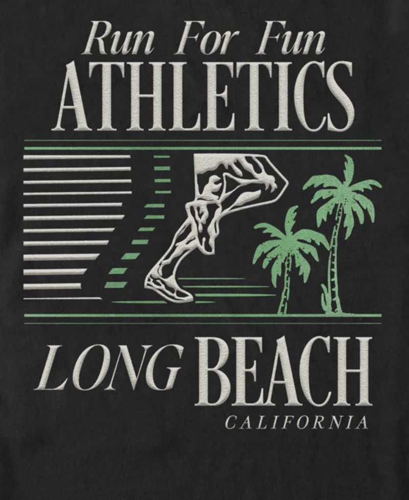 Men's Generic Run Long Beach T-Shirt