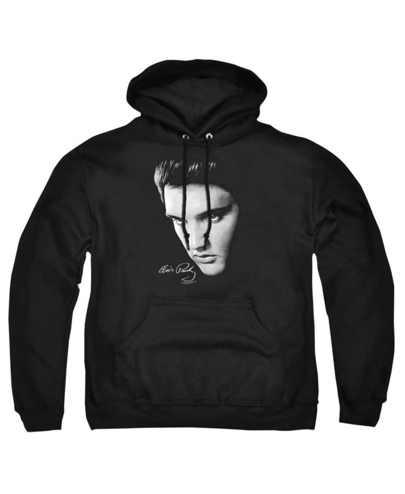 Men's Presley Face Graphic Pull-Over Hoodie