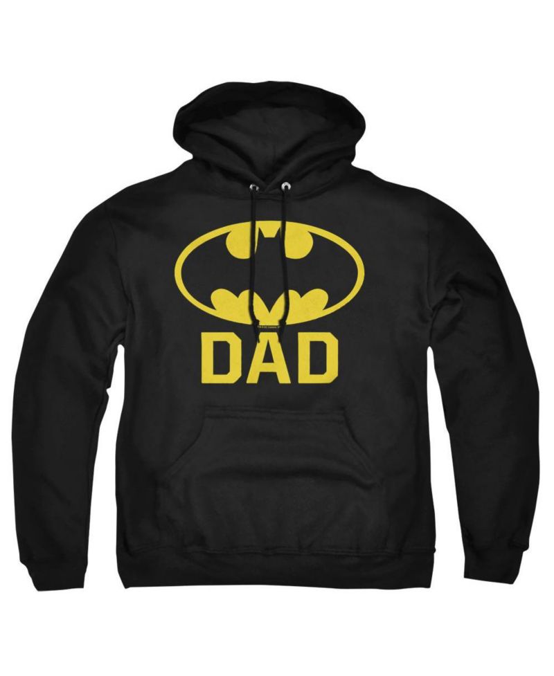 Men's Bat Dad Graphic Pullover Hoodie