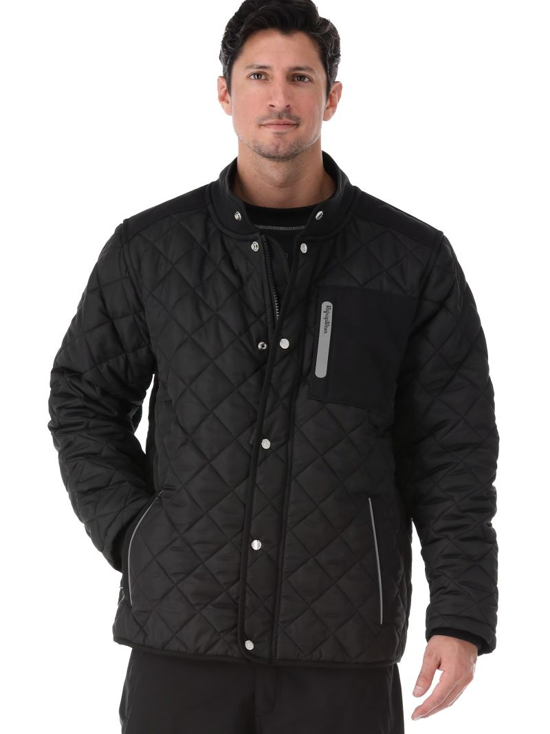 Men's Insulated Diamond Quilted Jacket