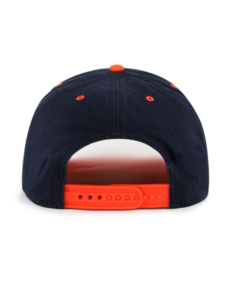 Men's Navy Houston Astros Double Headed Baseline Hitch Adjustable Hat