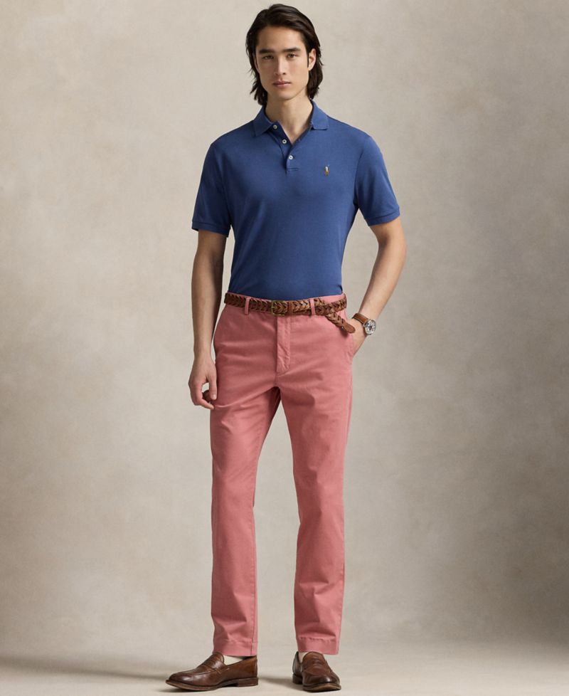 Men's Classic Fit Soft Cotton Polo