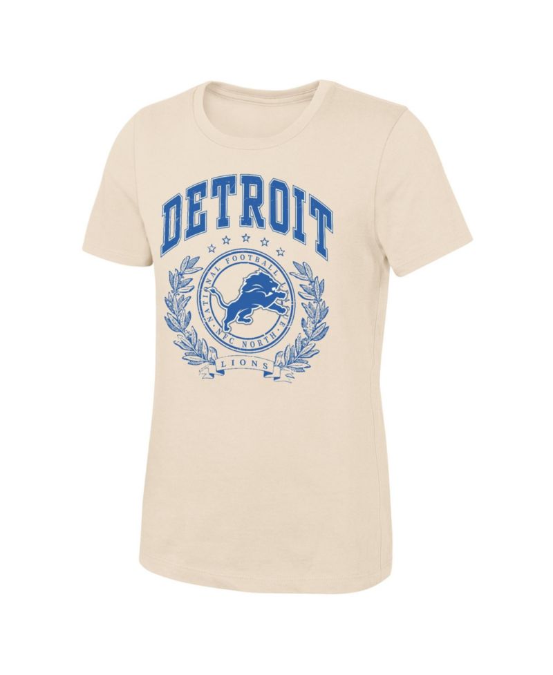 Girls' 4-16 Undefeated Detroit Lions Screen-Print Regular-Fit T-Shirt