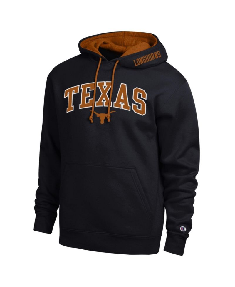Men's Texas Longhorns Arch Tackle Twill Relaxed-Fit Hoodie