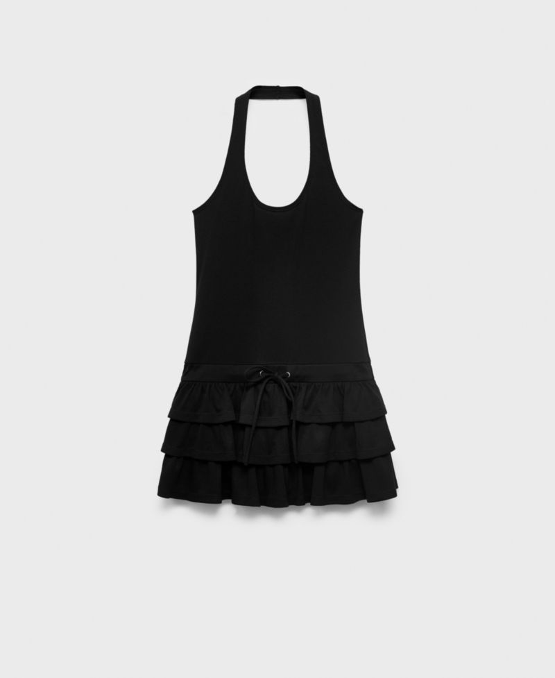 Women's Short Ruffled Dress