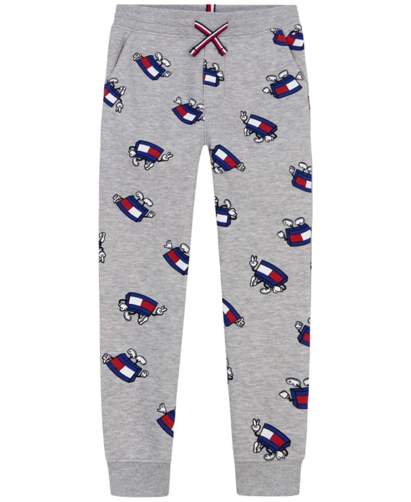 Boys' 2T-7 Mascot Drawstring Pull-On Allover-Print Joggers