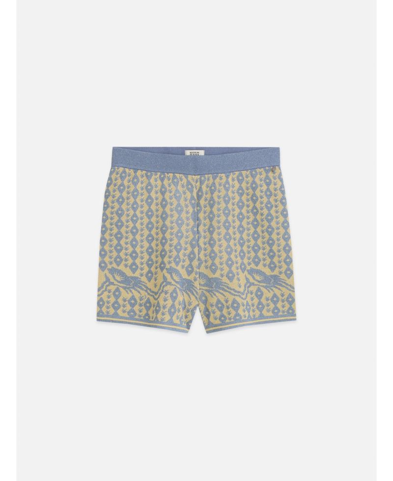 Women's Scotch and Soda Jaquard Knitted Shorts