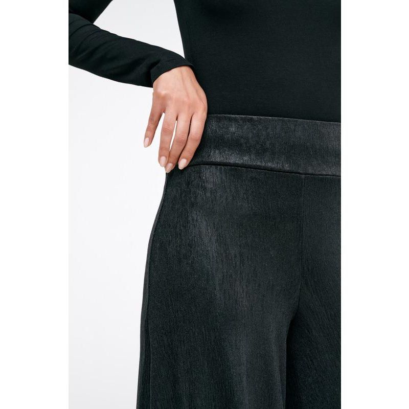 Women's Georgia Metallic High-Waisted Extra-Wide-Leg Evening Pants