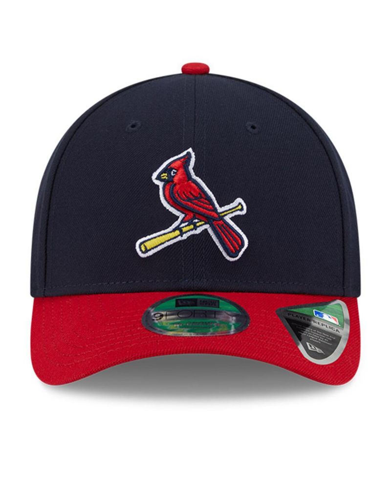 Men's Navy/Red St. Louis Cardinals Player Replica 9Forty Adjustable Hat