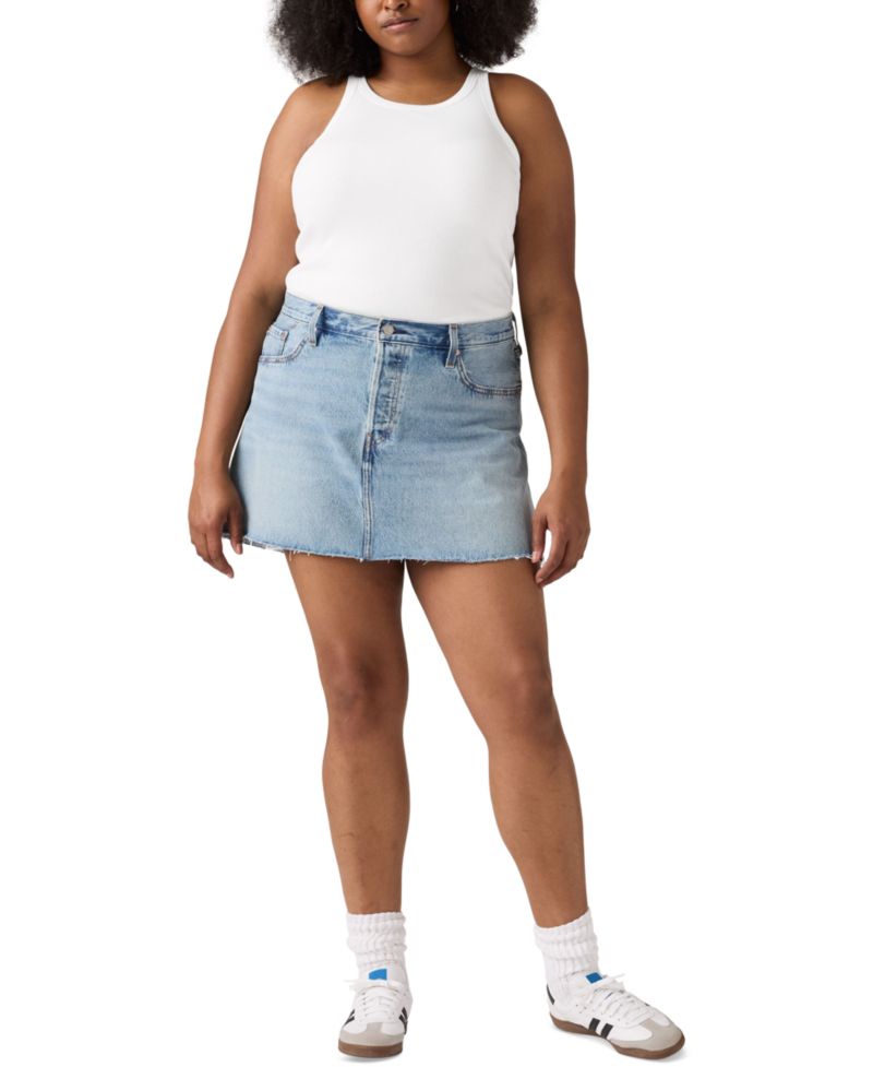 Premium Women's Icon Cotton Denim Skirt