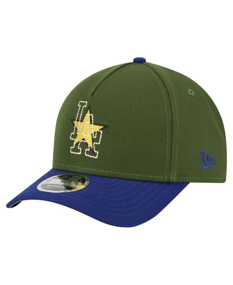 Men's Dark Green Los Angeles Dodgers City Feature 9Forty A-Frame Adjustable Hat