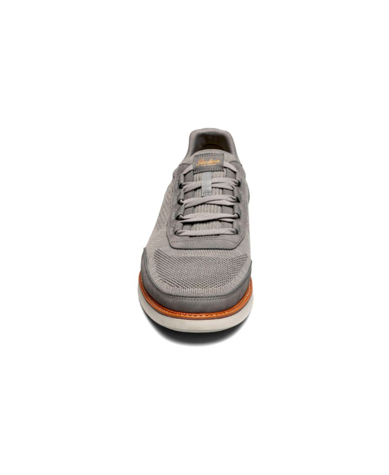 Men's Launch Knit Elastic Lace Slip On Sneaker