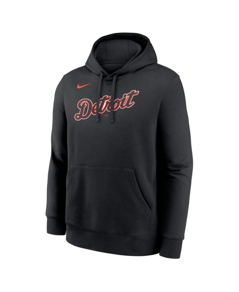 Men's Black Detroit Tigers Club Hoodie