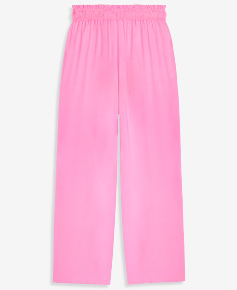 Girls' XS-XL Ruffled Wide-Leg Pants
