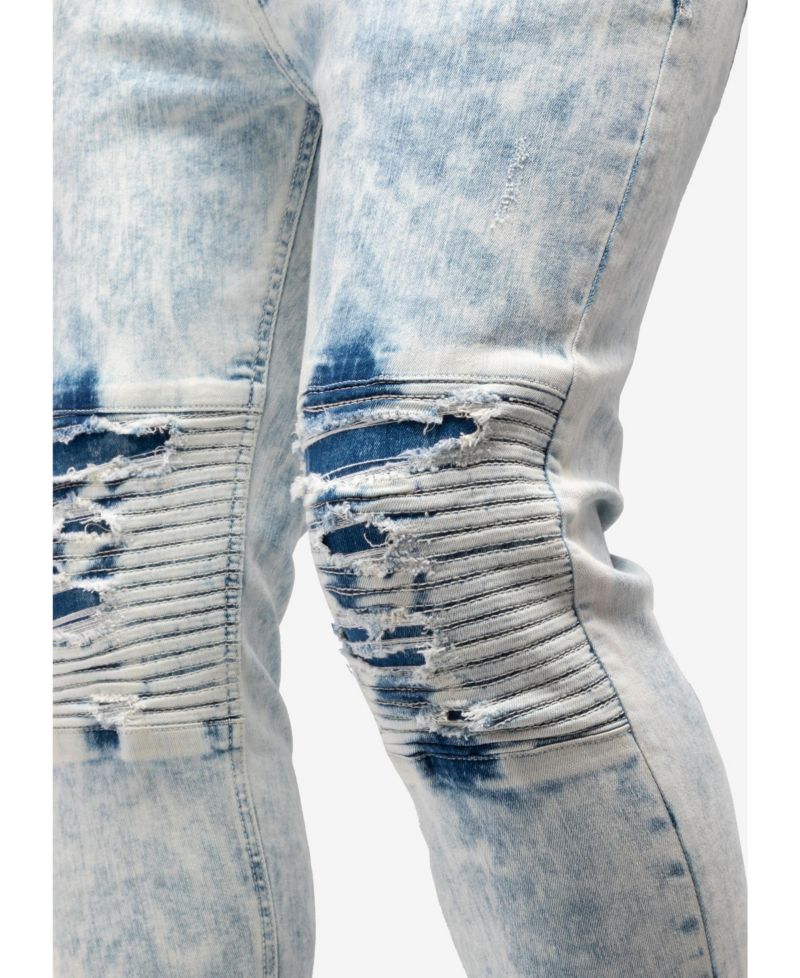 RAW X Men's Skinny Flex Moto Jeans