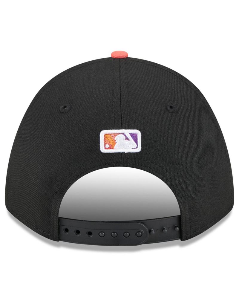 Men's Black/Orange San Francisco Giants 2025 City Connect 9FORTY M-Crown Adjustable Hat