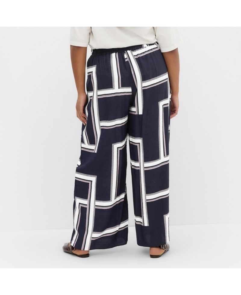 Women's Hallie Print Wide Leg Pant