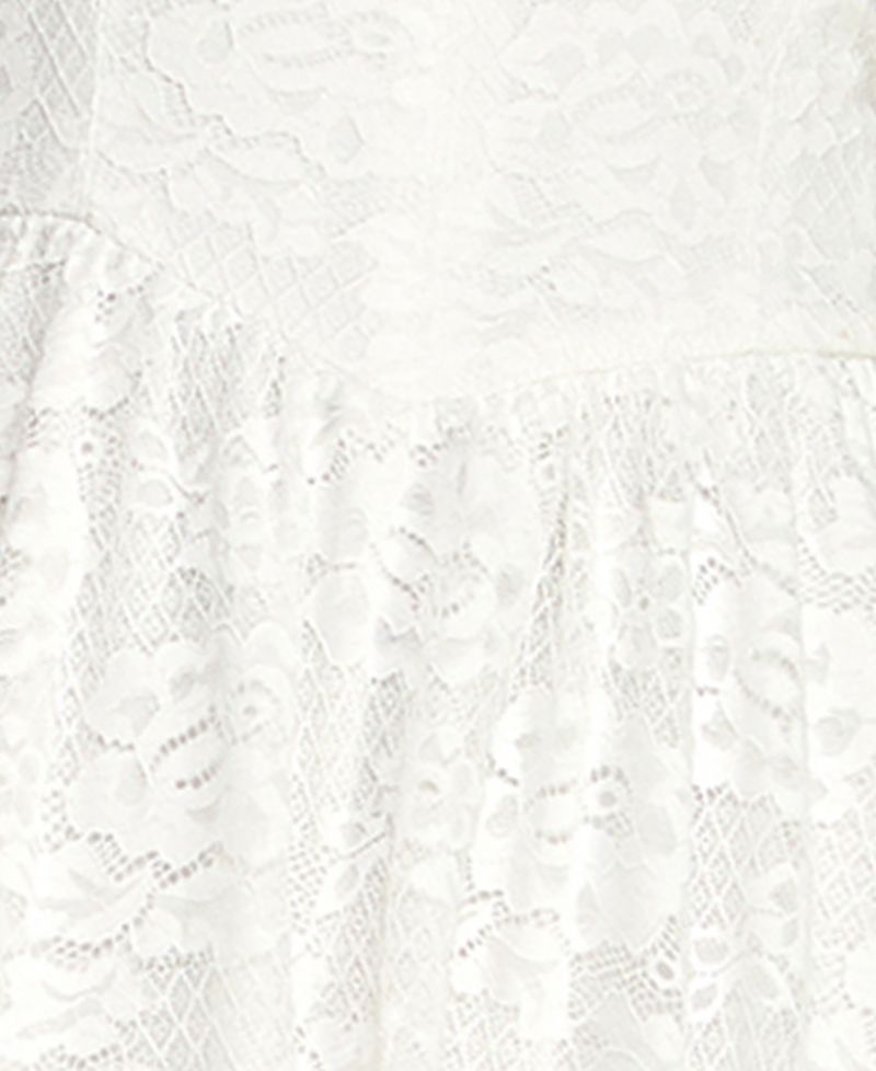 Juniors' Sweetheart Neck Midi Dress