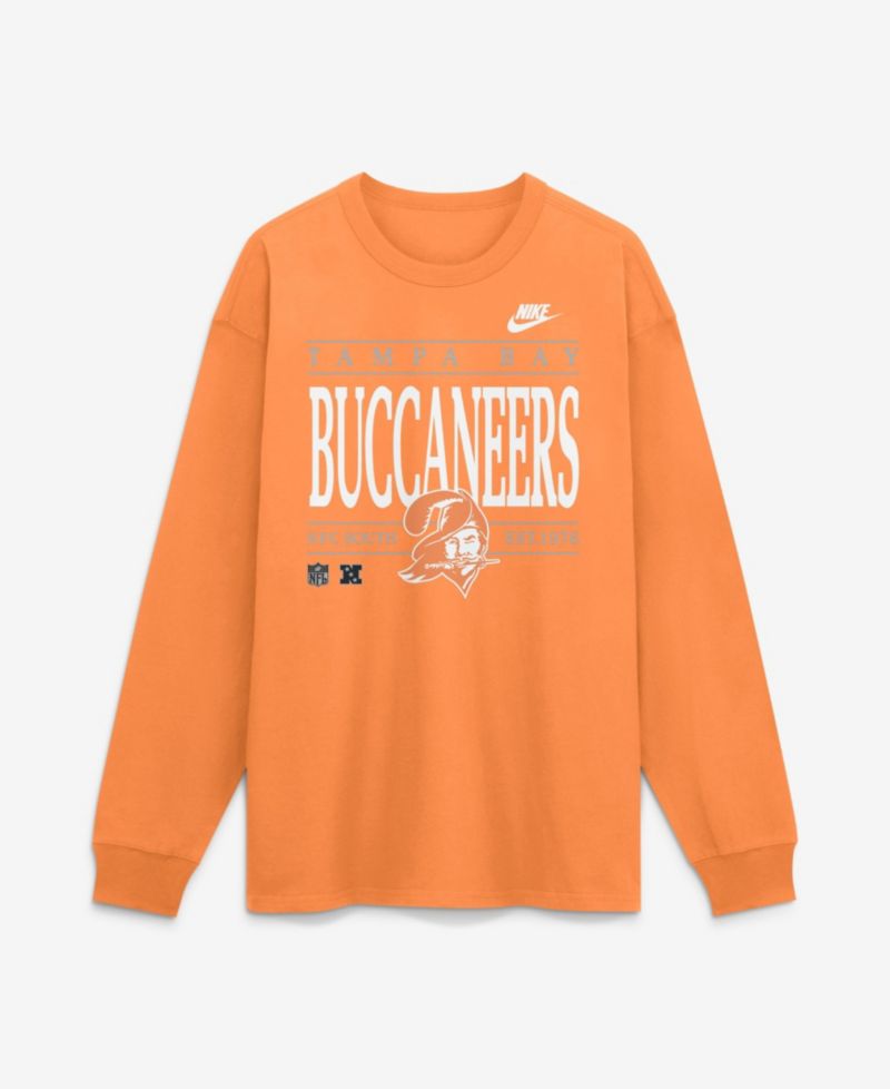 Men's Tampa Bay Buccaneers Rewind Max90 Long-Sleeve Graphic T-Shirt