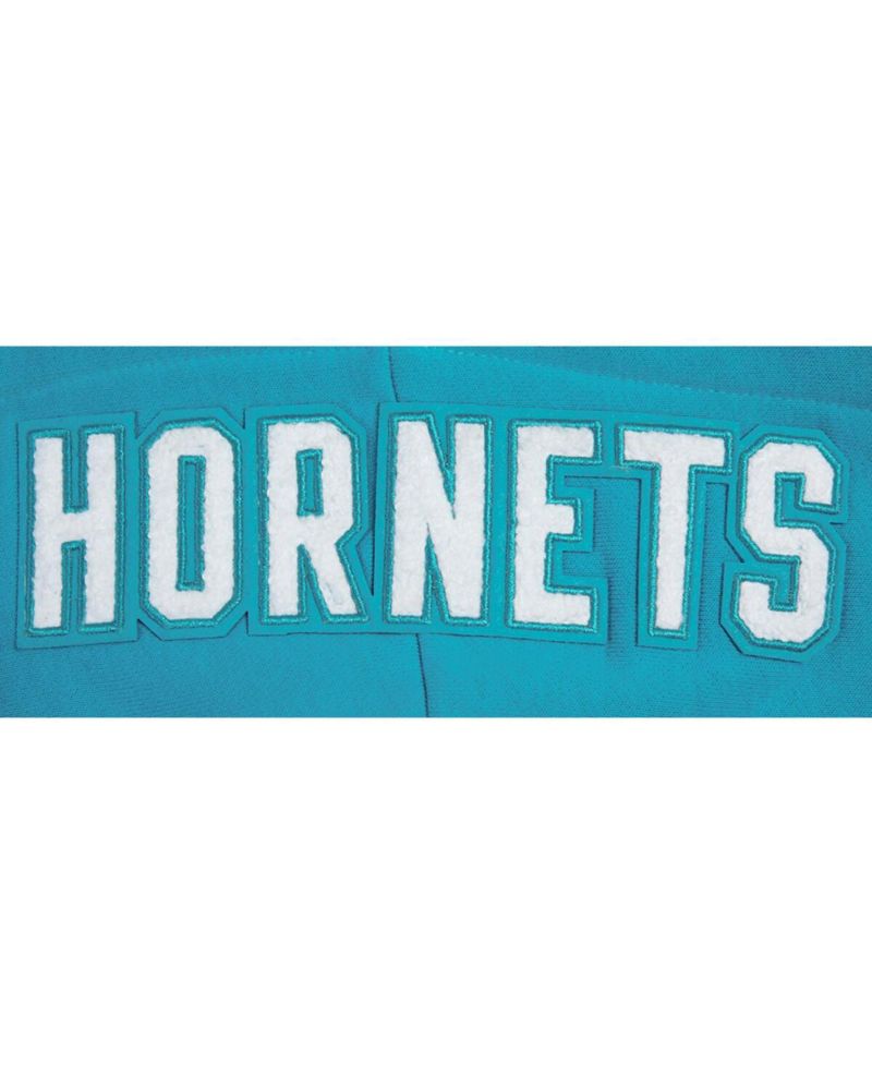 Women's Teal Charlotte Hornets 2023/24 City Edition Cropped Pullover Hoodie