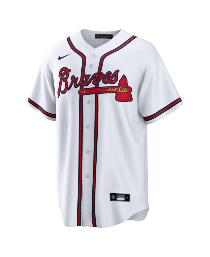 Men's Atlanta Braves Official Blank Replica Jersey