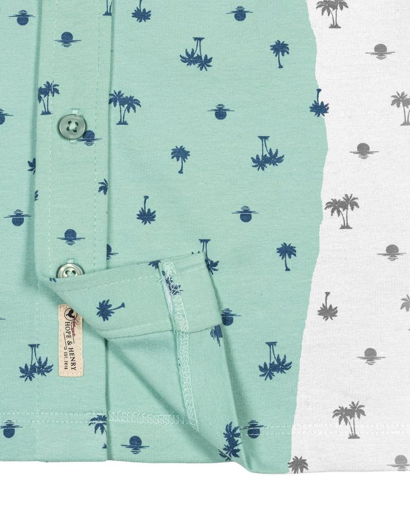 Little and Big Boys' Organic Short Sleeve Jersey Knit Shirt