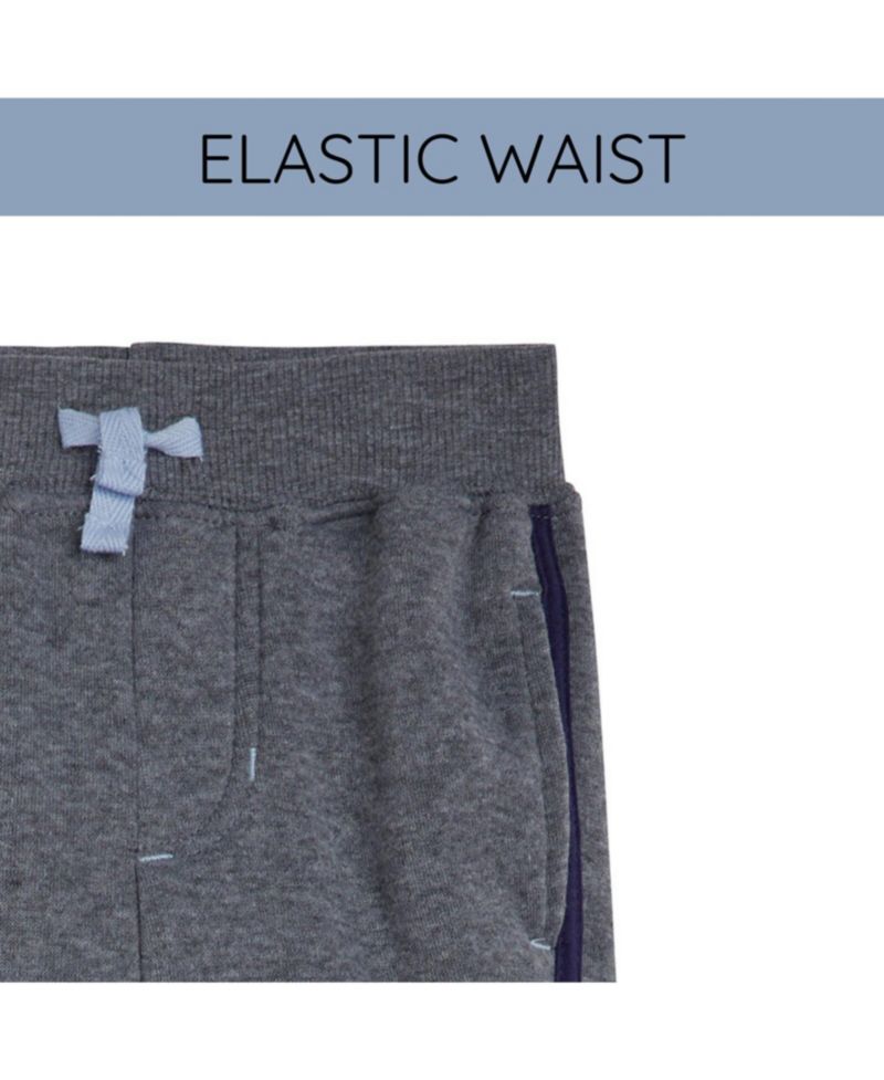 Boys' 2-Pack Fleece Jogger Pants
