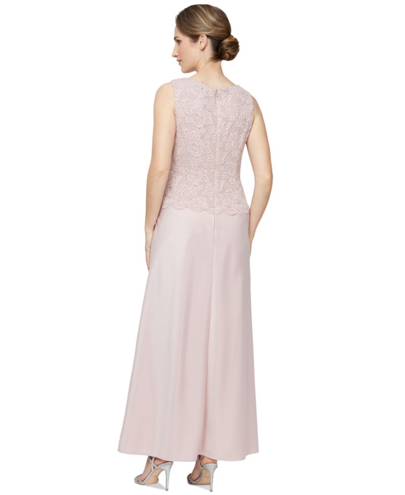Women's Lace Jacket & Lace-Top Gown