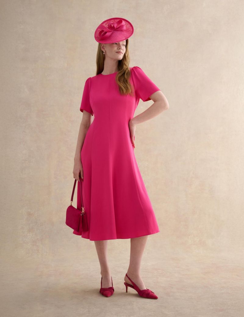 Women's Camille Satin Midi Dress