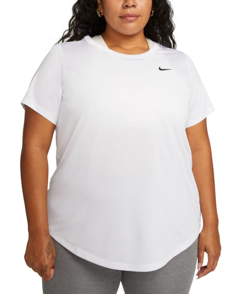 Plus Size Active Dri-FIT Women's Short-Sleeve Logo T-Shirt