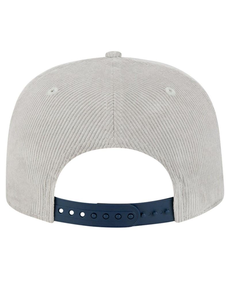 Men's Gray New York Yankees Corduroy Golfer Snapback Hat