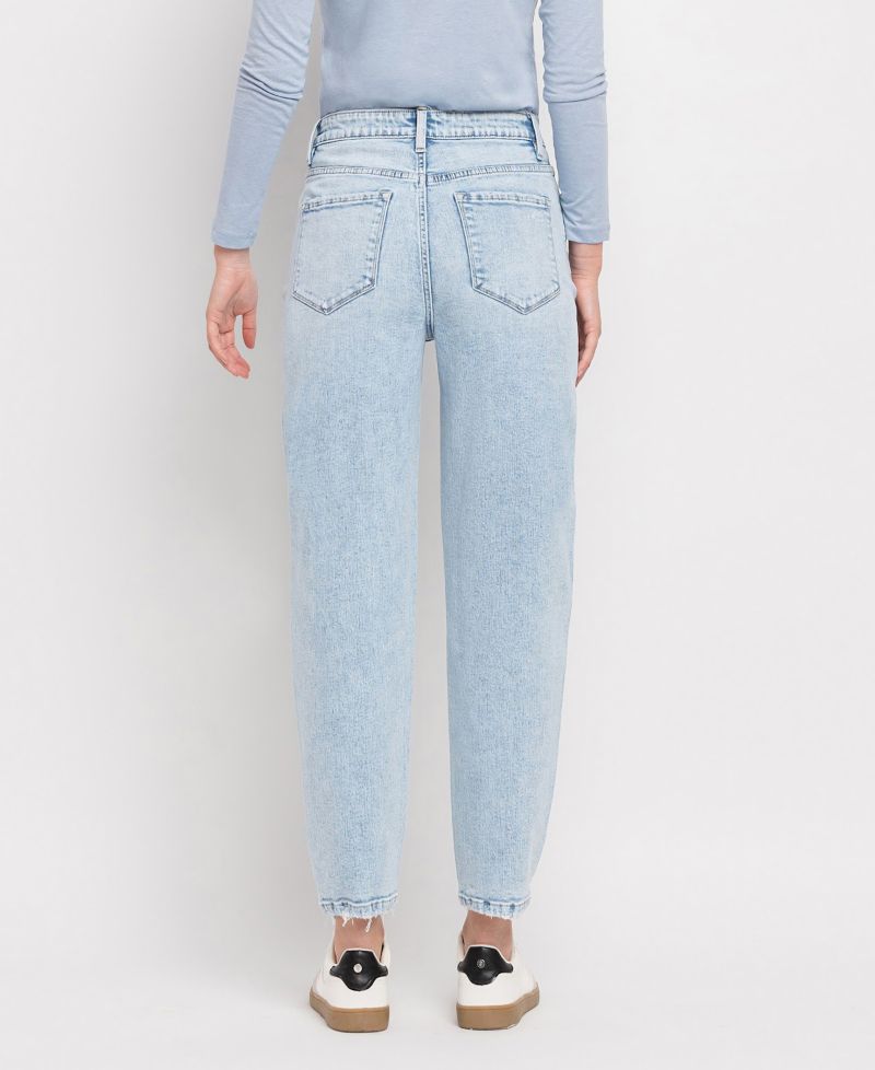 Women's Super High Rise Barrel Leg Jeans