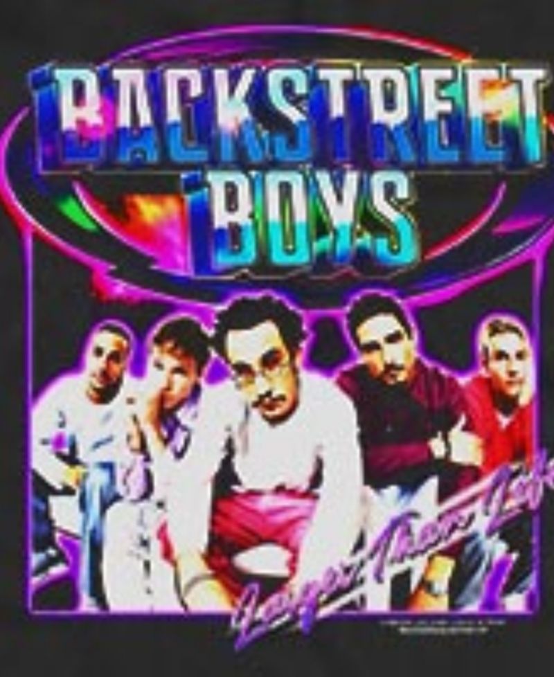 Men's Backstreet Boys Larger Than Life Group Photo Graphic Tank Top
