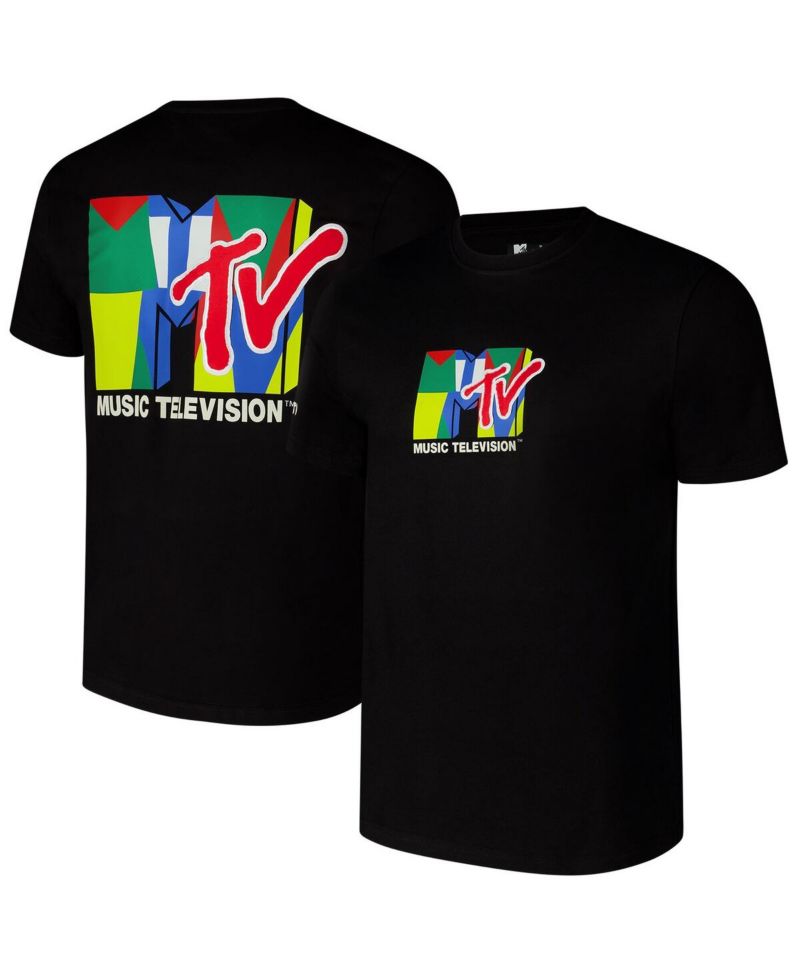Men's Black MTV Angel Wings T-Shirt
