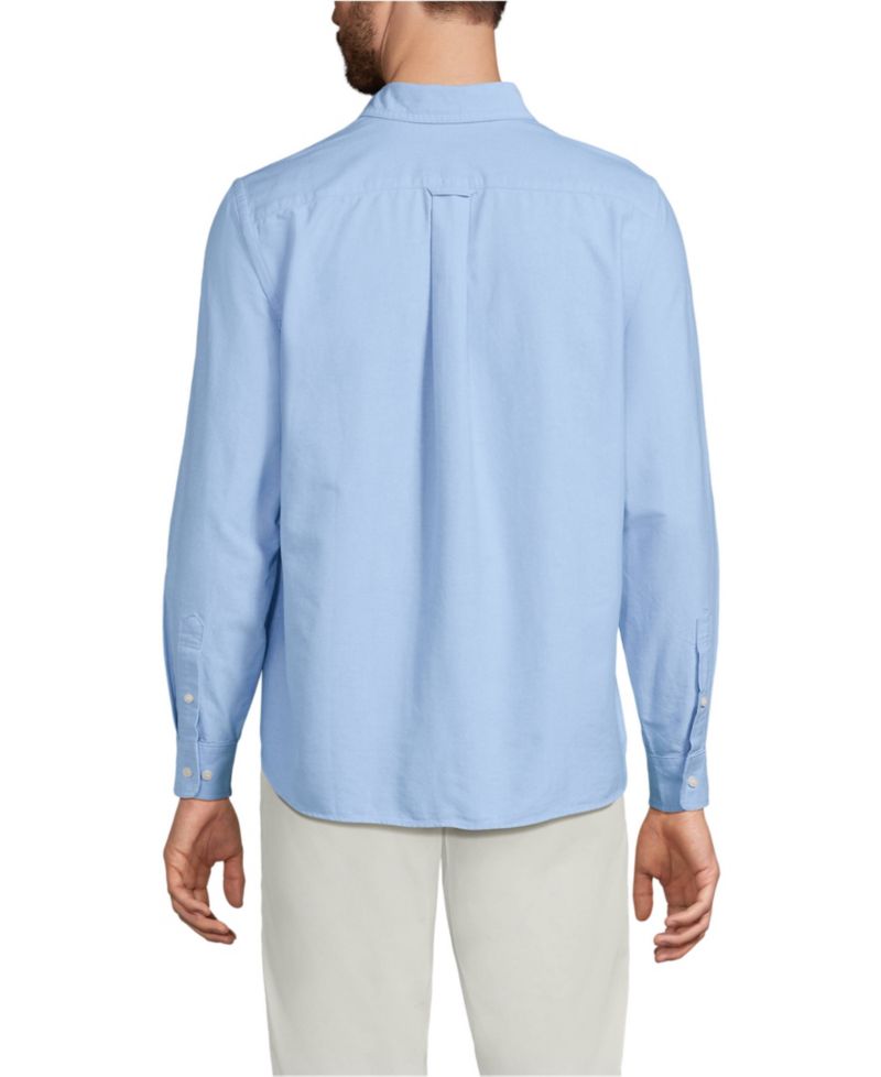 Men's Long Sleeve Easy Fit Sail Rigger Oxford Shirt