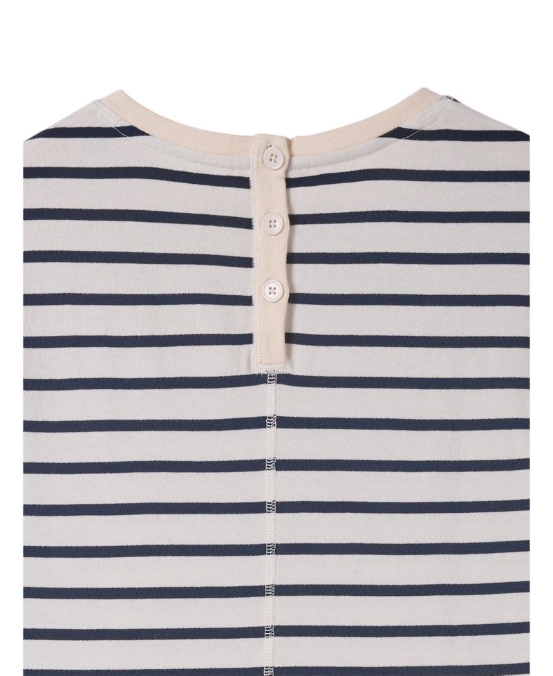 Women's Button Back Heavyweight Jersey Top