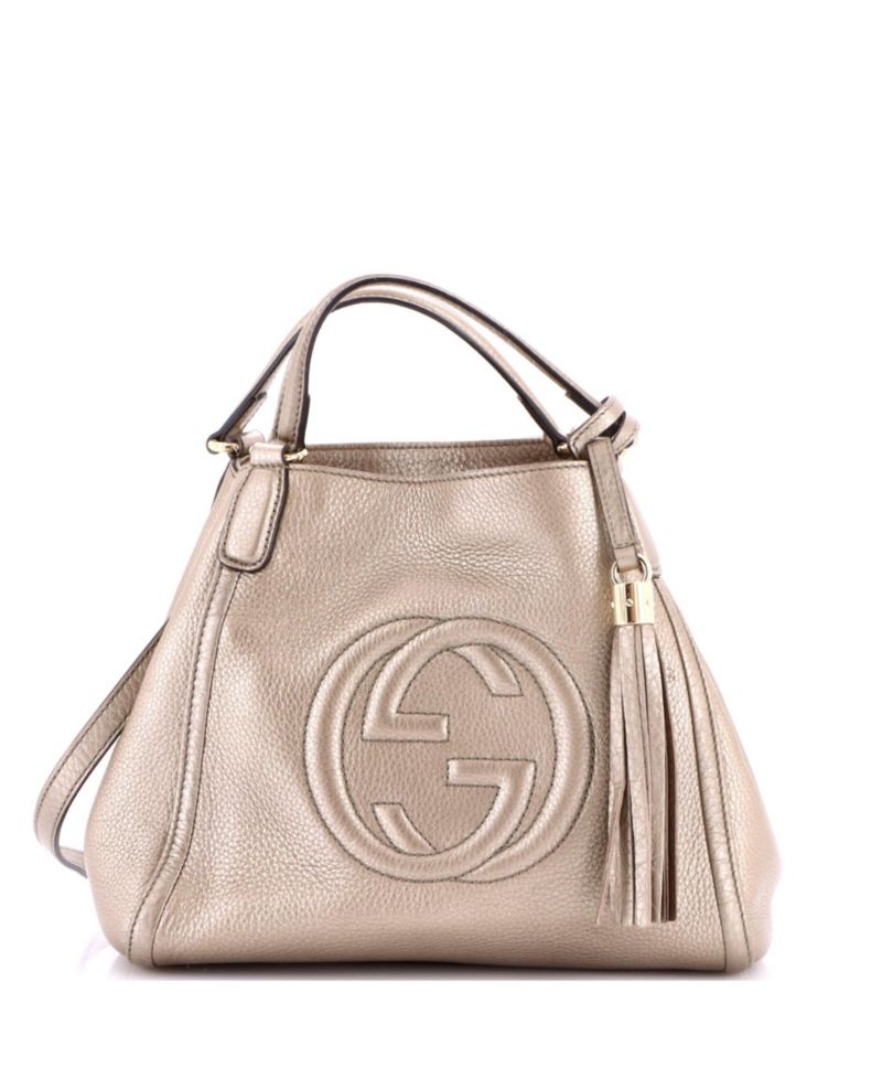 Small Soho Convertible Shoulder Bag Leather