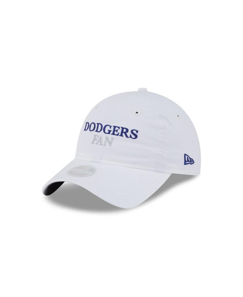 Women's White Los Angeles Dodgers Team Fan 9TWENTY Adjustable Hat