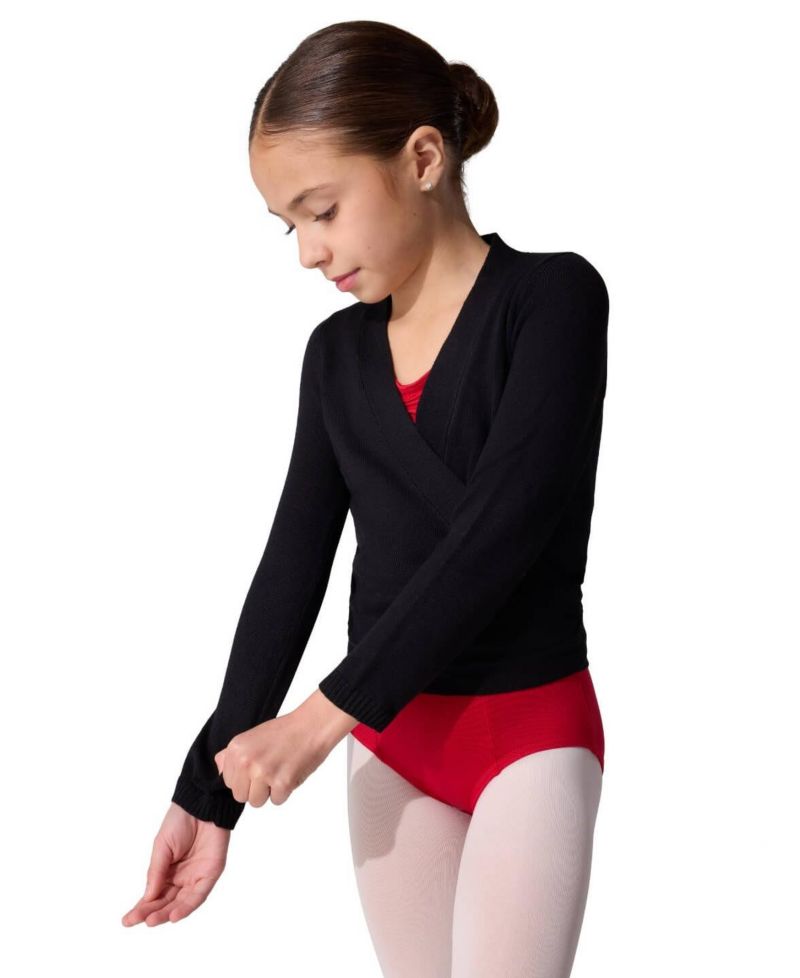 Juniors' Wrap Sweater - Girls