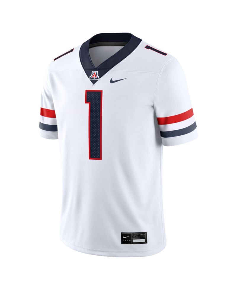 Men's #1 Navy Arizona Wildcats Home Game Football Jersey