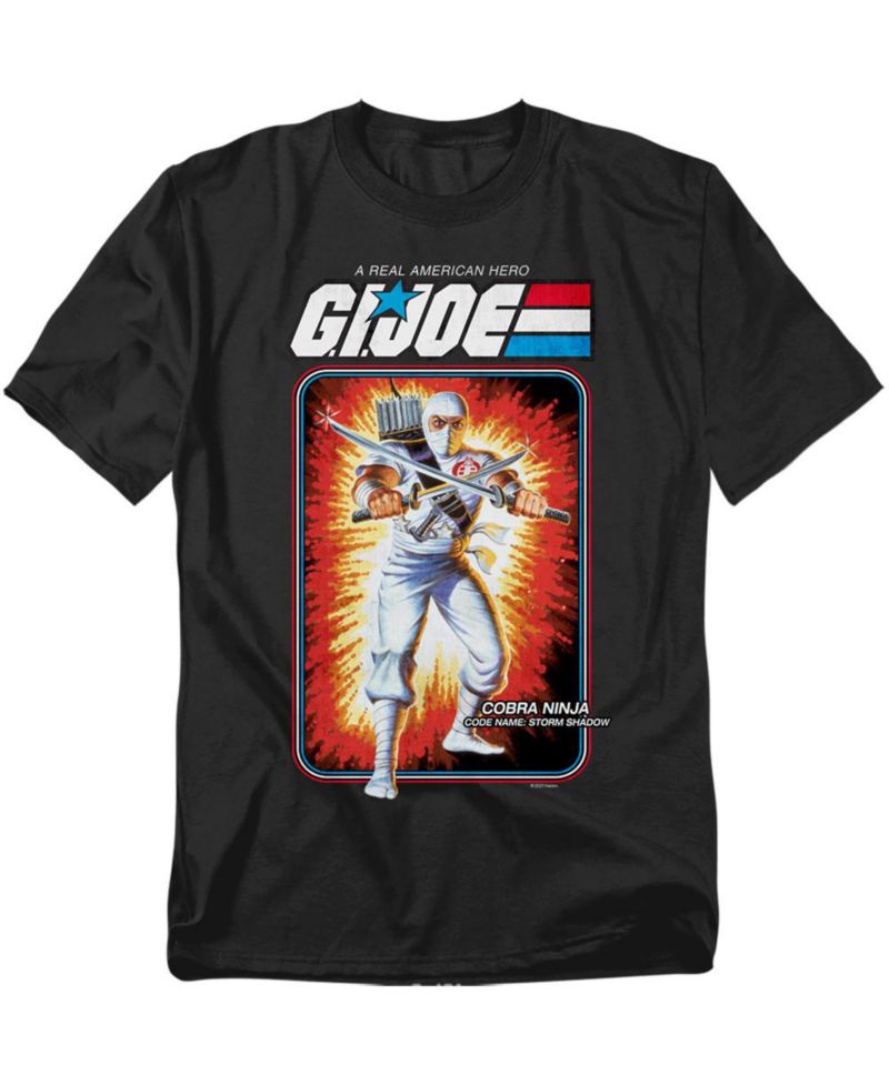 Men's + G.I. Joe Storm Shadow Card T Shirt