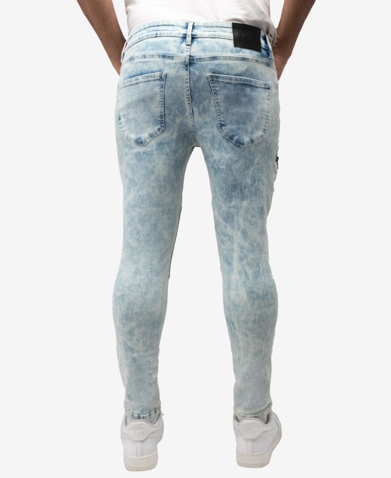 RAW X Men's Skinny Flex Moto Jeans