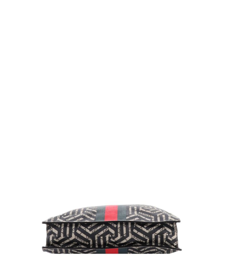 Convertible Soft Open Tote Caleido GG Coated Canvas