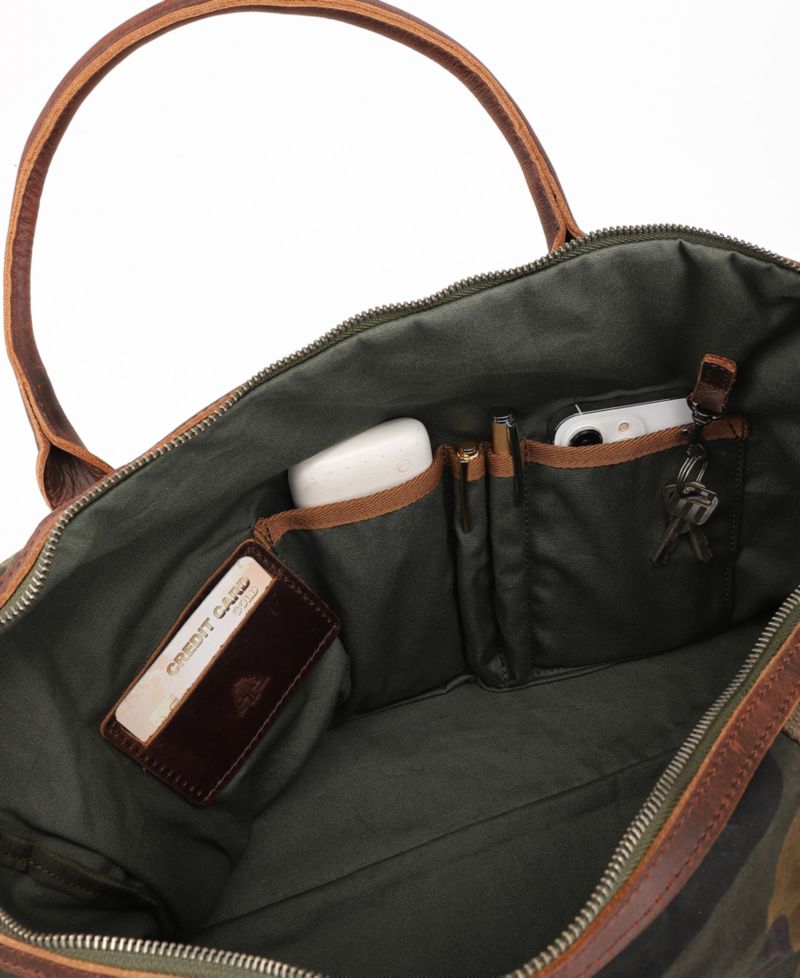 Hillside Bee-Wax Canvas Duffel Bag