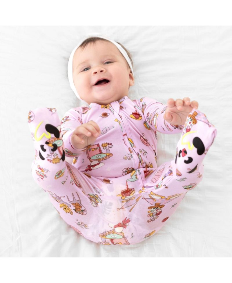 Baby Boys or Baby Girls Tea Party Convertible Footie