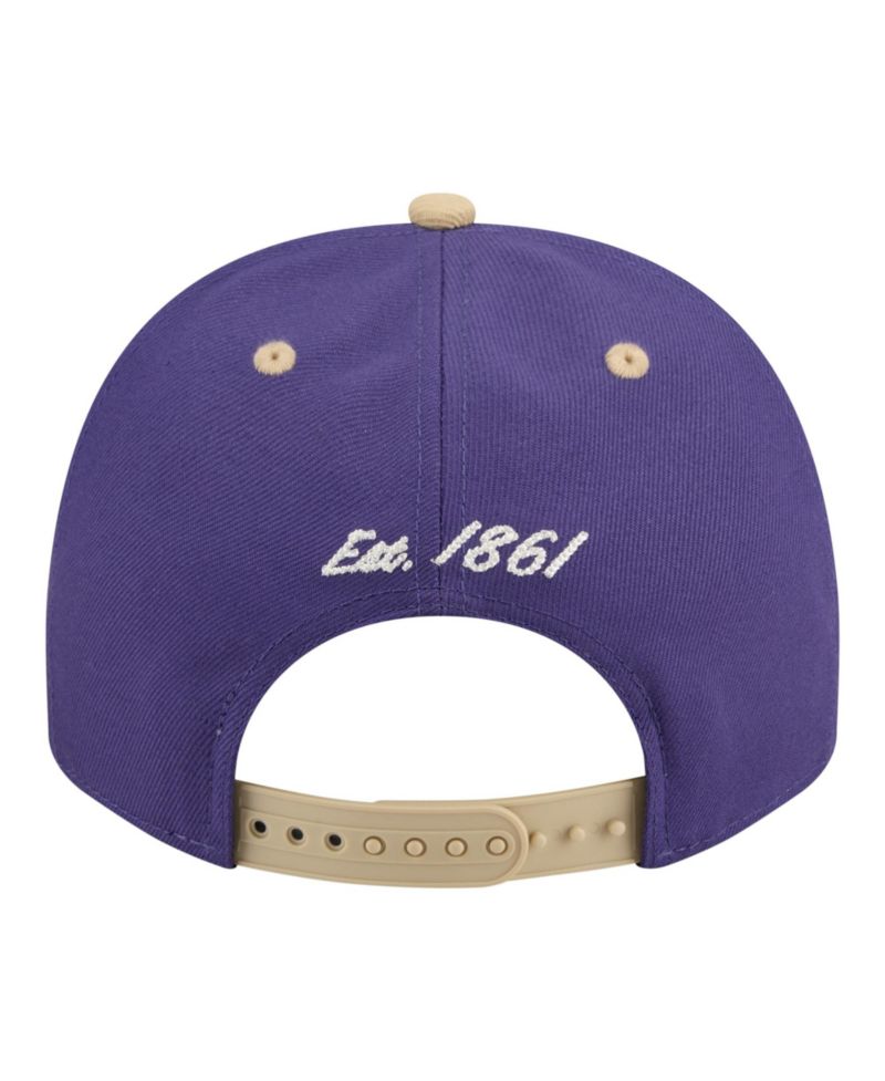 Men's Purple/Gold Washington Huskies Two-Tone Arched 9FIFTY Snapback Hat